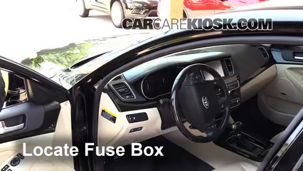 2014 Kia Cadenza Premium 3.3L V6 Fuse (Interior) Check